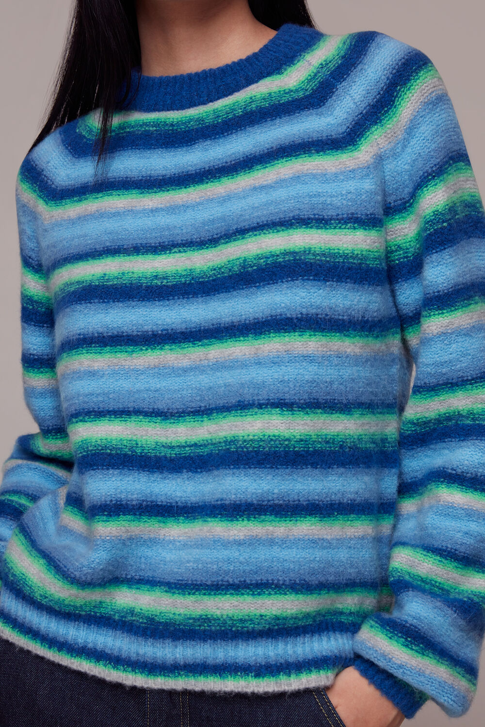 Variated Stripe Sweater